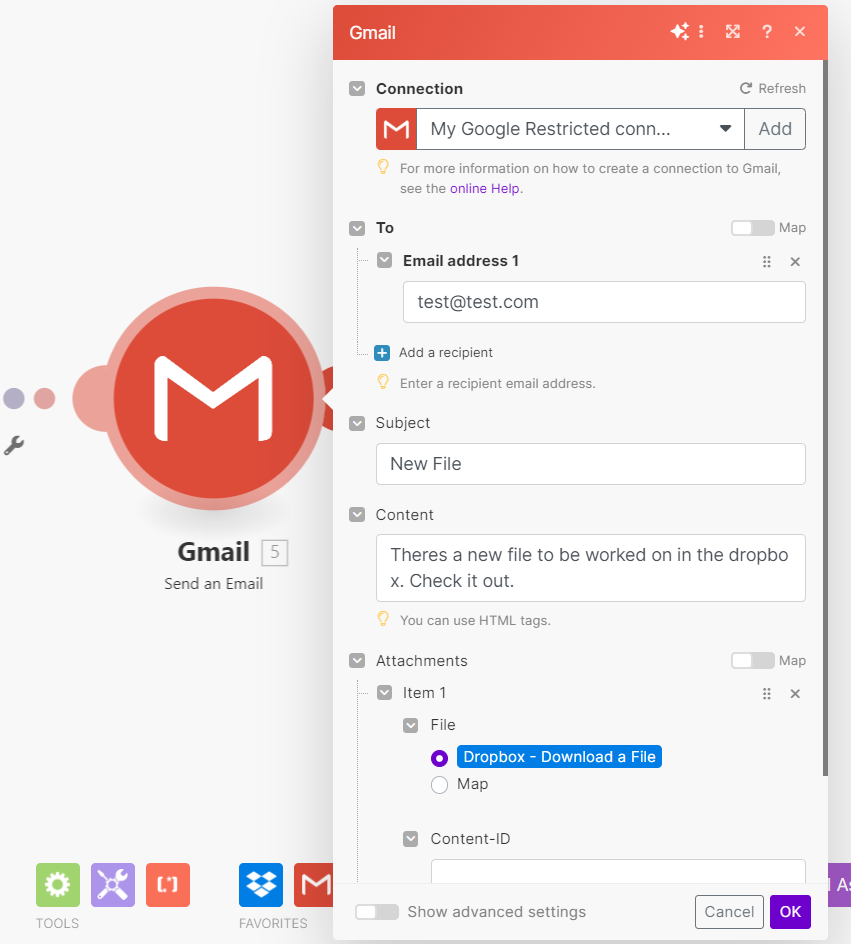 gmail module